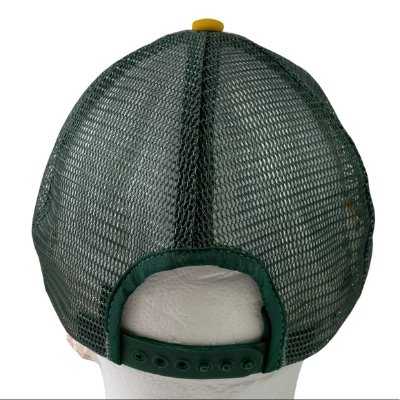 Vintage Rare Green Bay Packers 1980s Trucker SnapBack Mesh Baseball Hat Cap AJD! - Picture 7 of 16